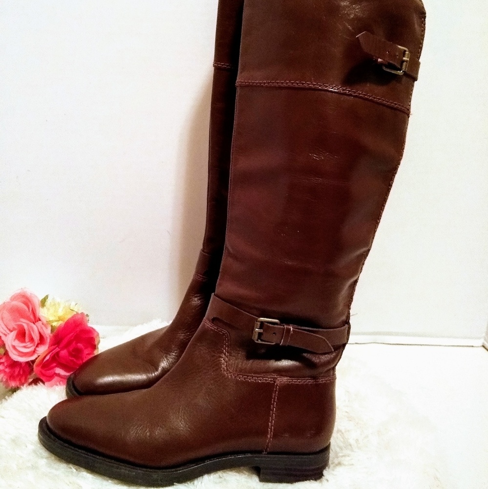 Enzo Angiolini Brown Riding Boots
